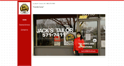 Desktop Screenshot of jackstailors.com